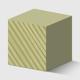 A square timber moulding in H3 Primed Pine 18 x 18mm