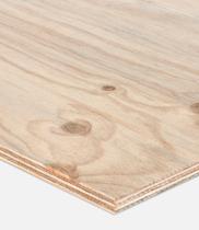 Corner edge of a STRUCTAply square edge panel