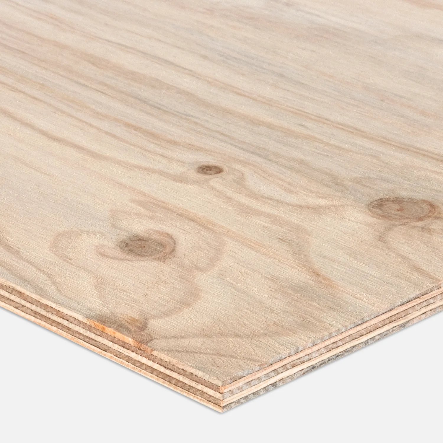 Corner edge of a STRUCTAply square edge panel