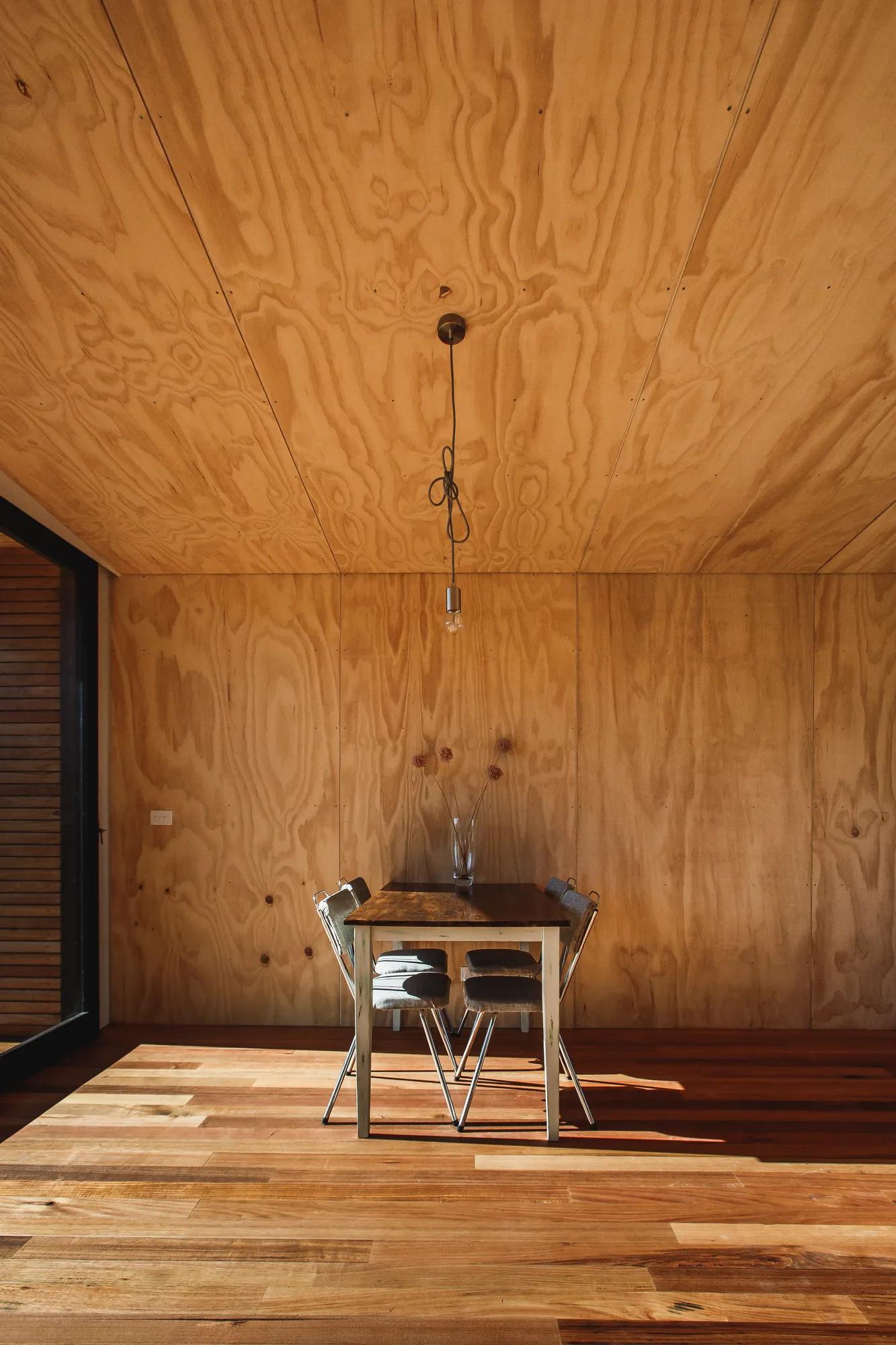 Ecoply plywood at Pump House project