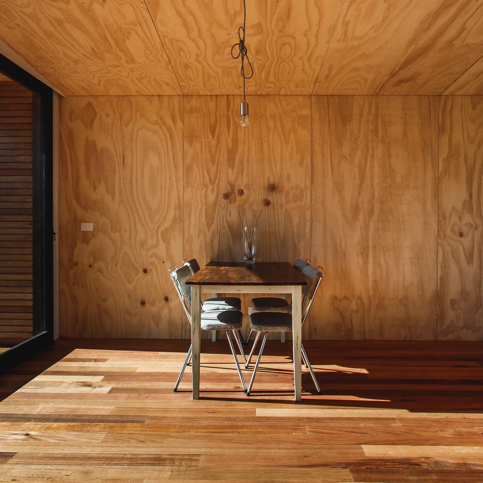 Ecoply plywood at Pump House project