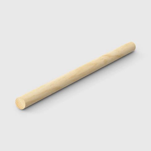 A cylindrical timber dowel in Clear Pine 6mm
