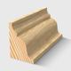A timber moulding with a decorative concave and convex curved profile in Clear Pine 23 x 18mm 2.4m