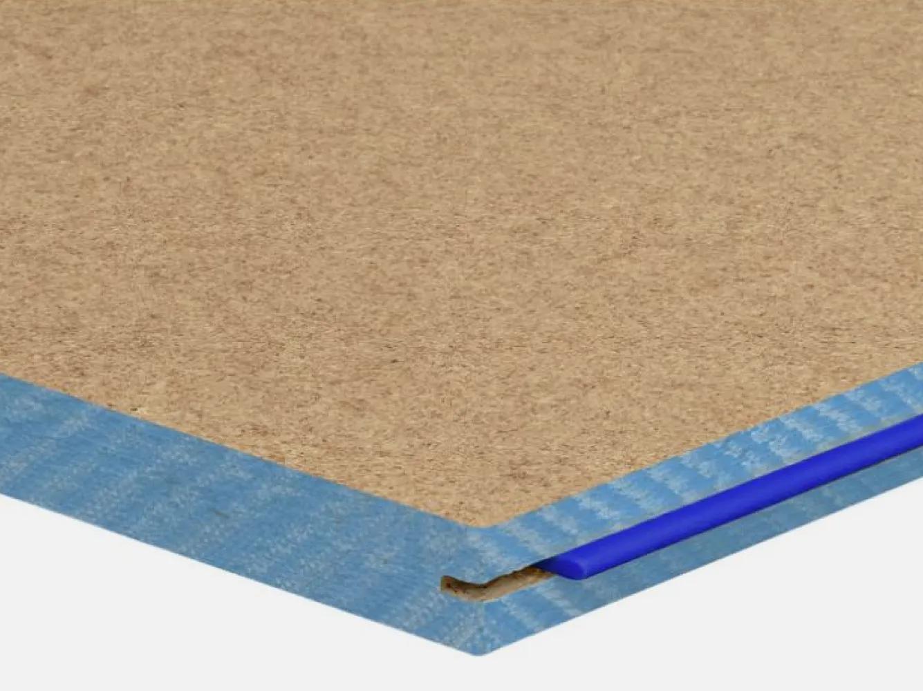 Close-up of a termite-treated STRUCTAflor panel surface