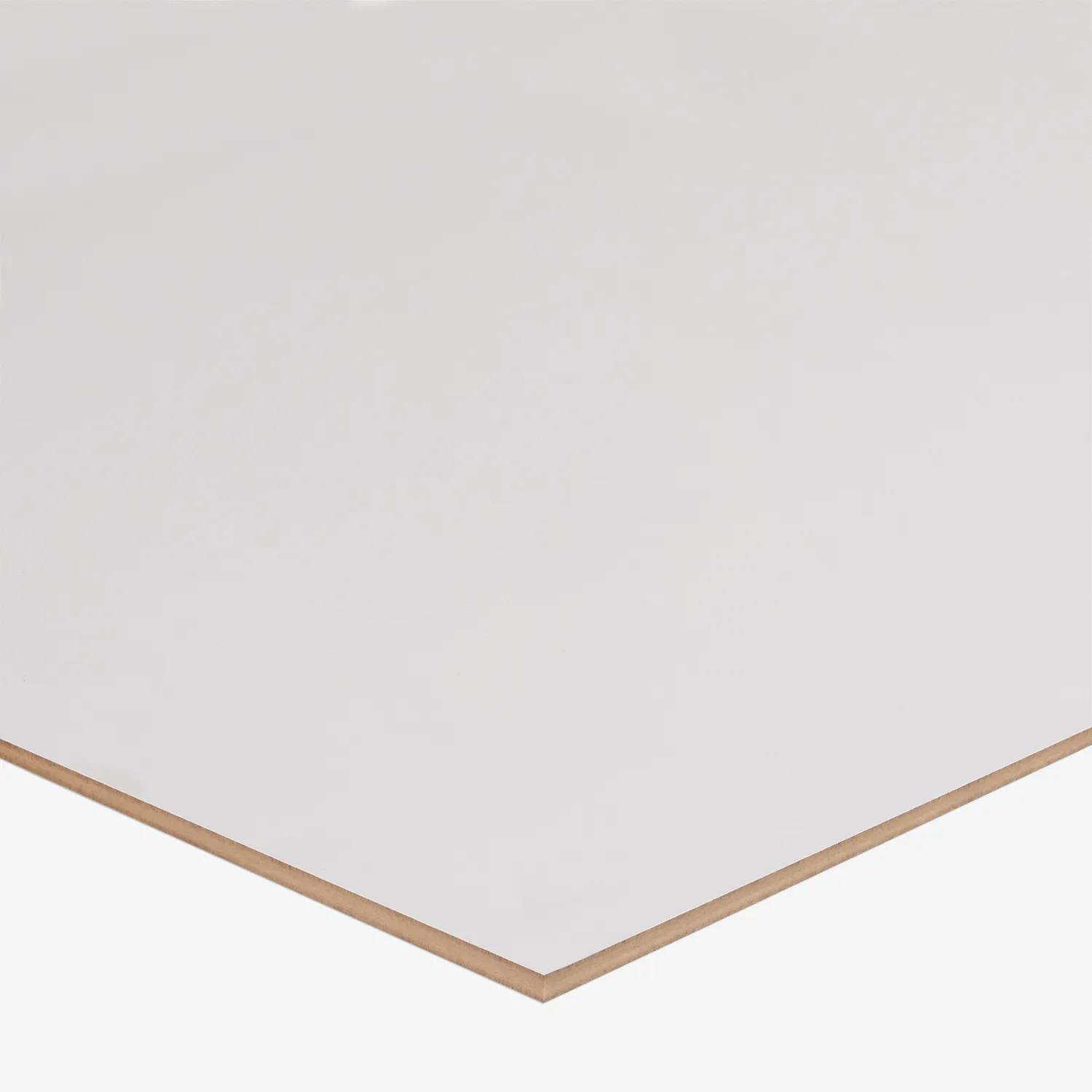An MDF panel 6mm White