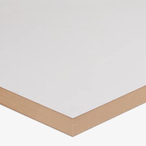 An MDF panel 32mm White