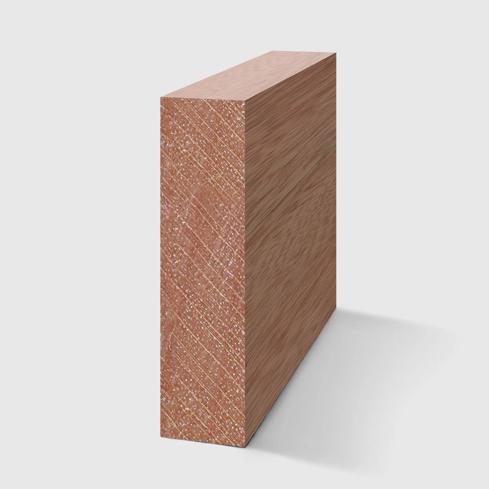 A rectangle moulding in Meranti 112 x 29mm