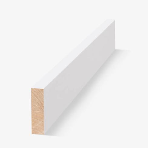 Porta Everyday Materials 3 x 1 white vinyl batten accessory