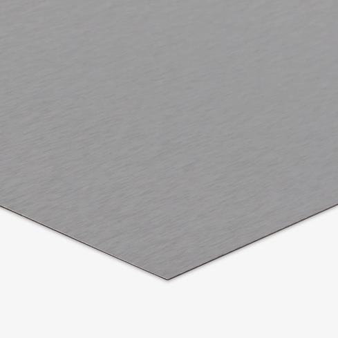 Porta Everyday Materials brushed aluminium laminate for kick boards