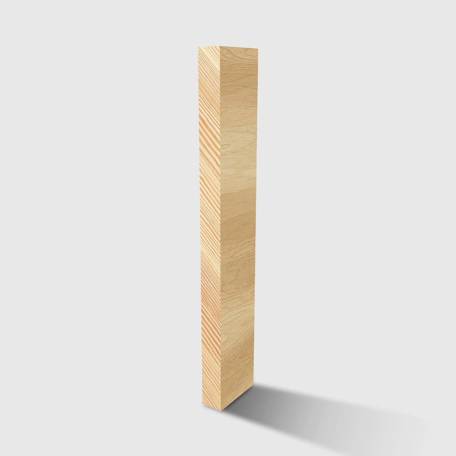 A rectangle timber moulding in Premium Pine 285 x 19mm