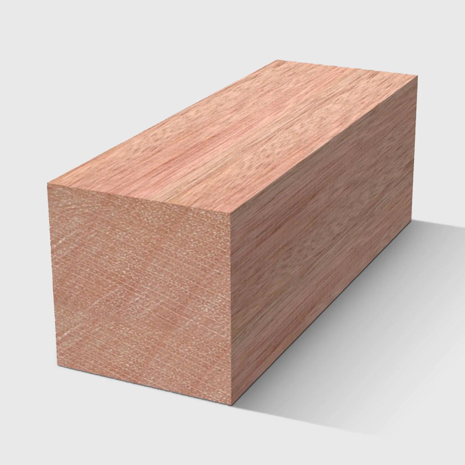 A square timber moulding in Meranti 18 x 18mm