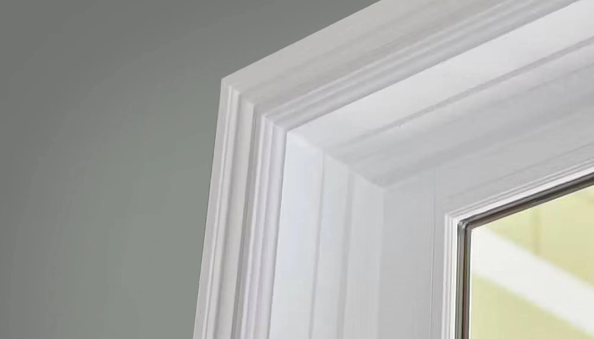 A window frame made Porta architrave moulding