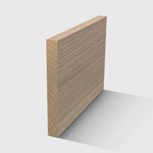 A rectangle moulding in Tasmanian Oak 35 x 4mm