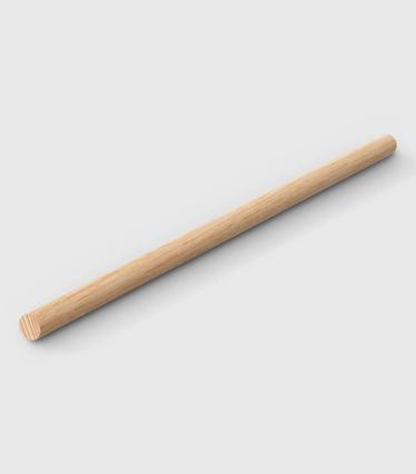 A cylindrical timber dowel in Eucalyptus Grandis 4mm