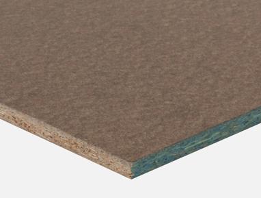A STRUCTApanel smooth panel corner with blue edge