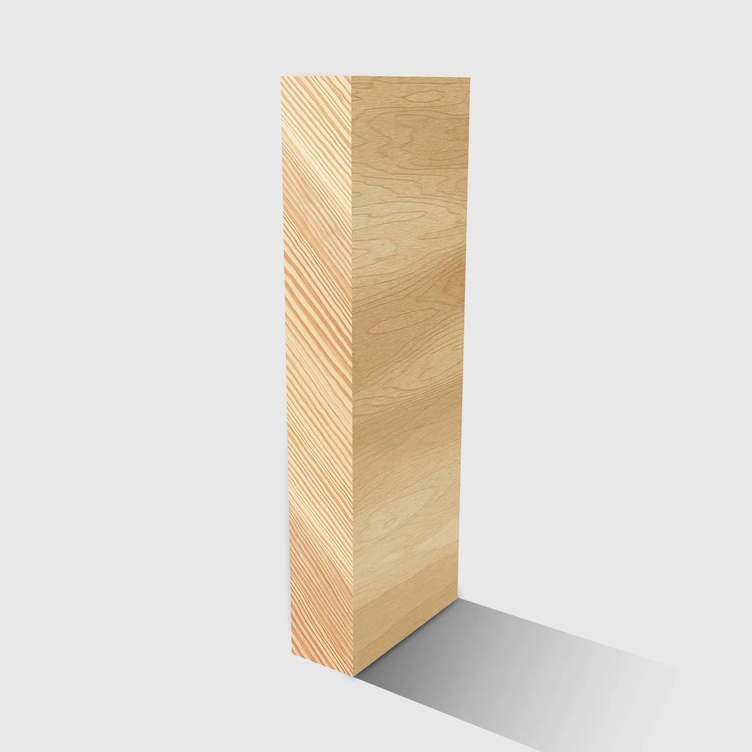 A rectangle timber moulding in Premium Pine 140 x 19mm