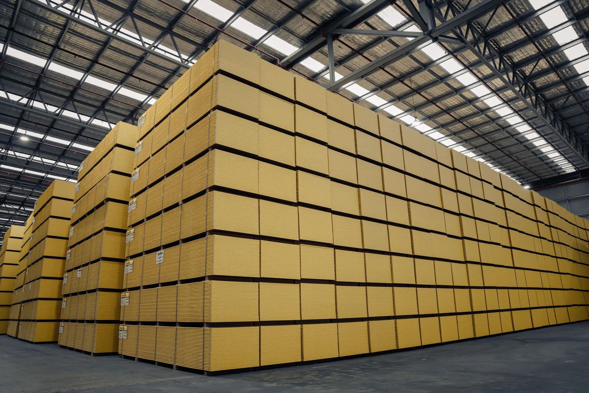 Stacks of Structaflor yellowtongue