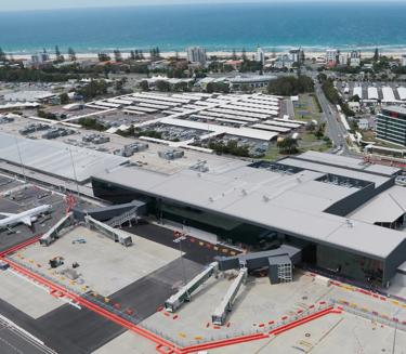 Ecoply plywood at Gold Coast Airport Terminal Expansion