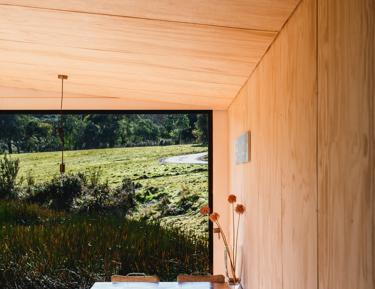 Ecoply plywood at Pump House project