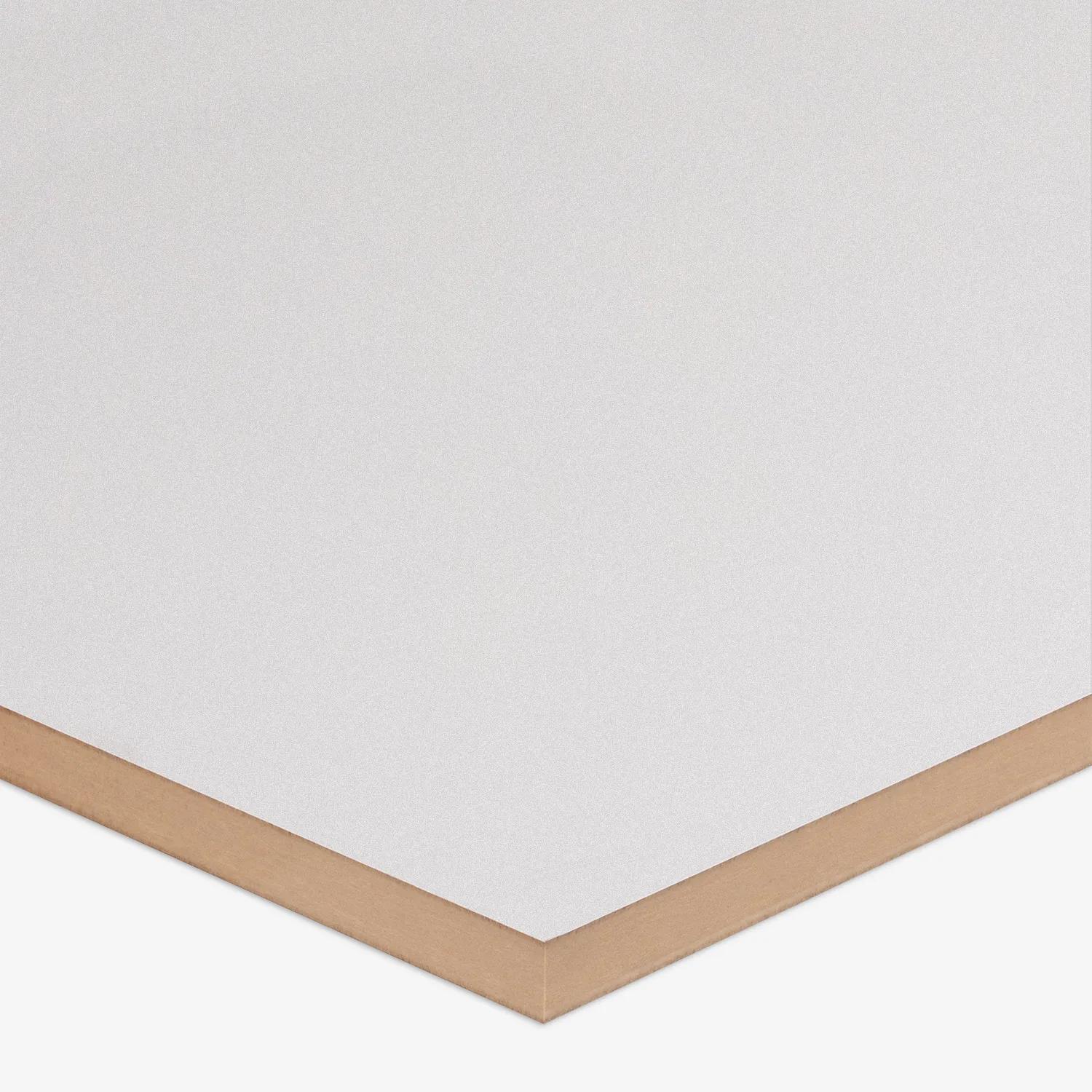 An MDF panel 16mm White