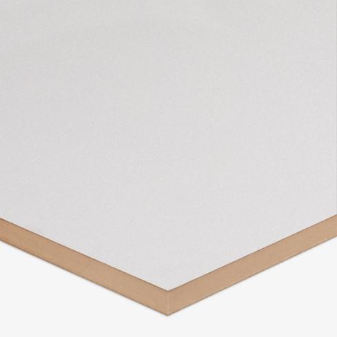 An MDF panel 16mm White