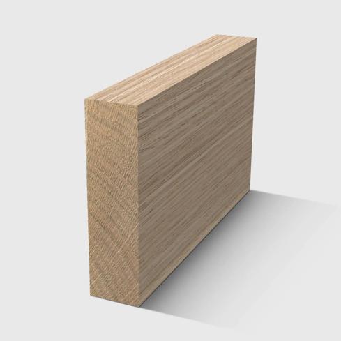A rectangle moulding in Tasmanian Oak 30 x 8mm