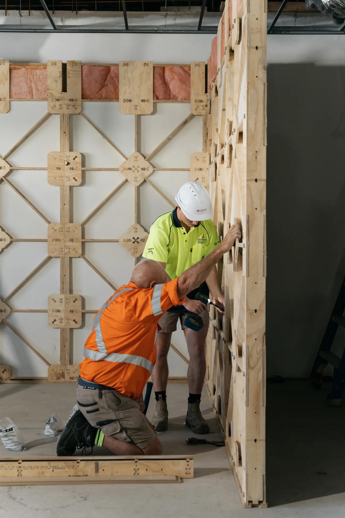 Ecoply plywood at XFrame project