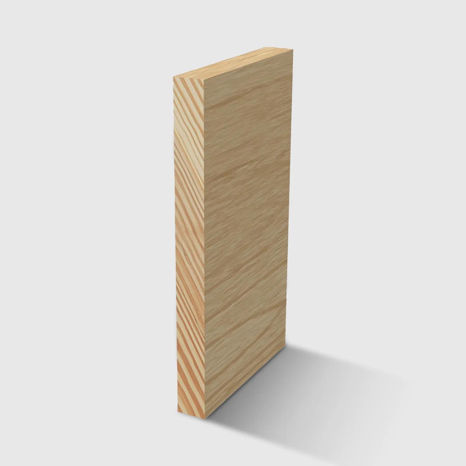 A rectangle moulding in Clear Pine 90 x 8mm 1.2m