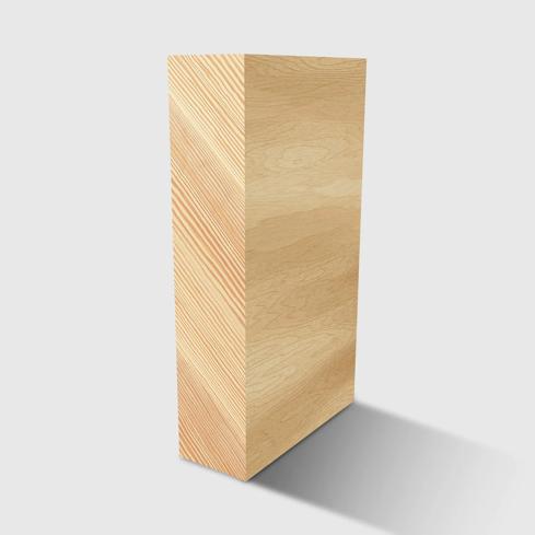 A rectangle timber moulding in Premium Pine 89 x 19mm