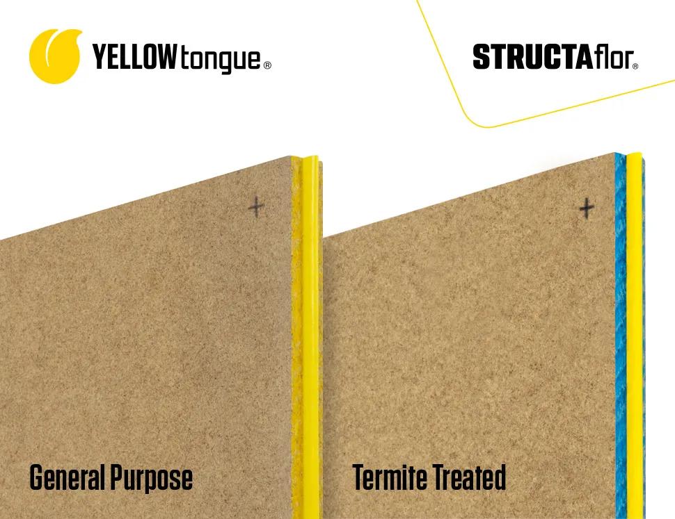 Blog image illustrating Yellowtongue (YT) flooring from the Structaflor tongues guide