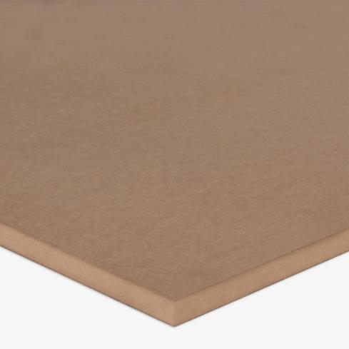 A Raw MDF panel 18mm 2400 x 1200