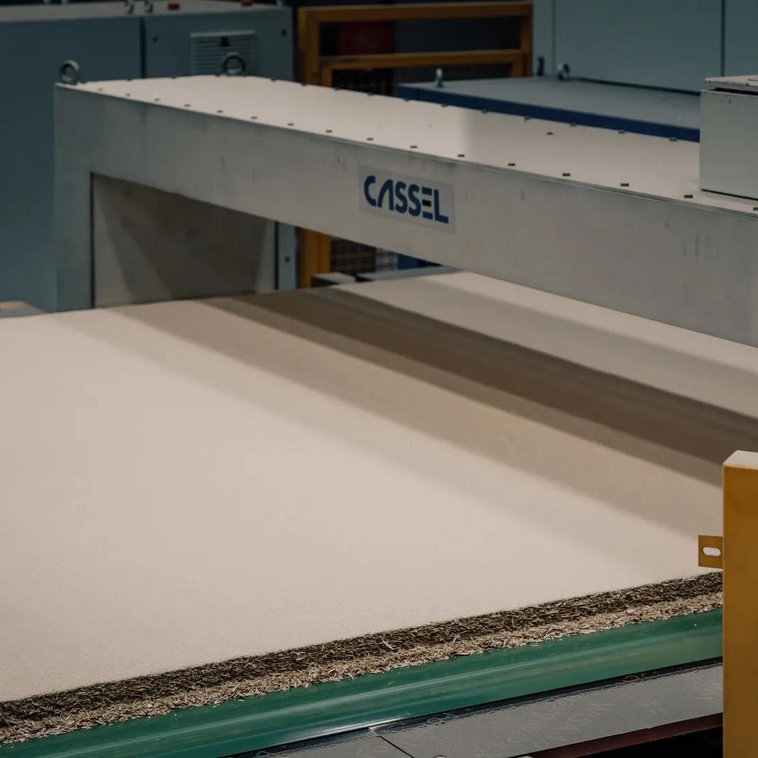 Conveyor belt on industrial machine