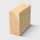 A rectangle timber moulding in Clear Pine 40 x 18mm