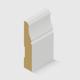 An MDF skirting board with an elegant concave curve along the top section 92 x 18mm