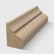 A timber moulding with a decorative concave and convex curved profile in Tasmanian Oak 15 x 11mm 2.4m