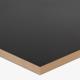 An MDF panel 25mm Black