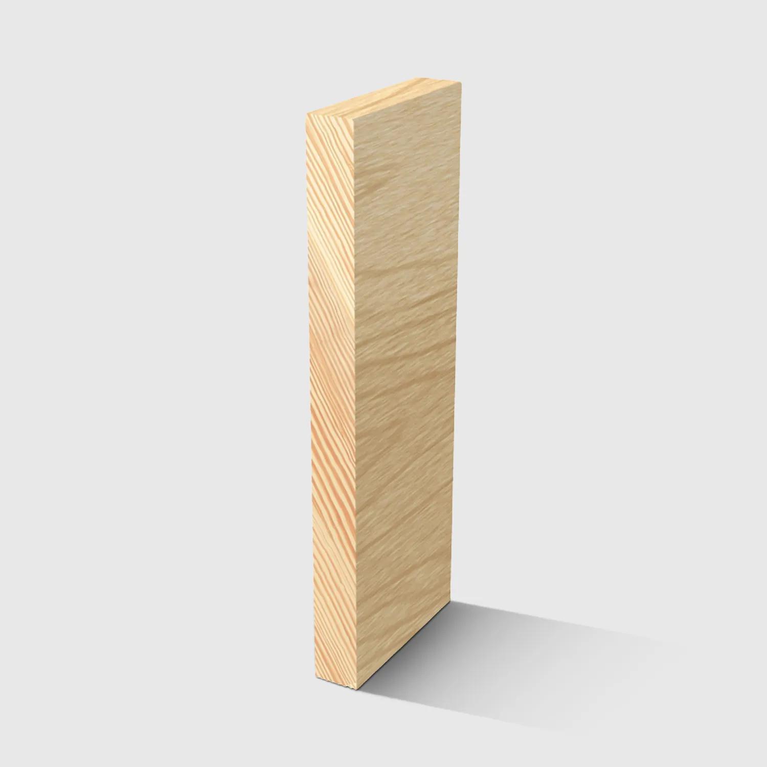 A rectangle timber moulding in General Purpose Pine 140 x 12mm