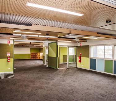 Ecoply Plyfloor at Grove Group project