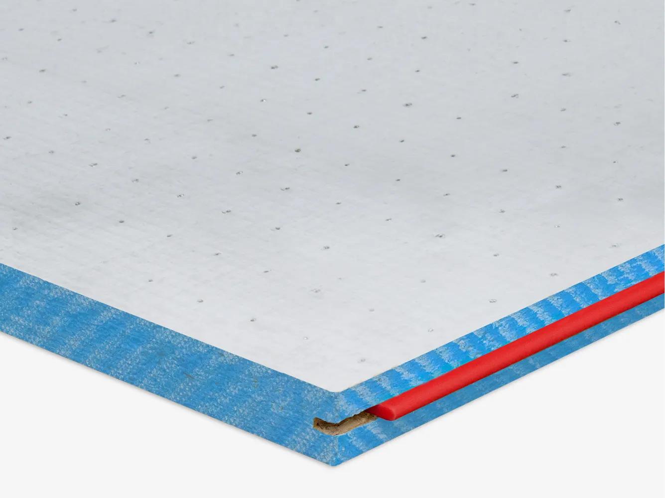 Red lines on white surface