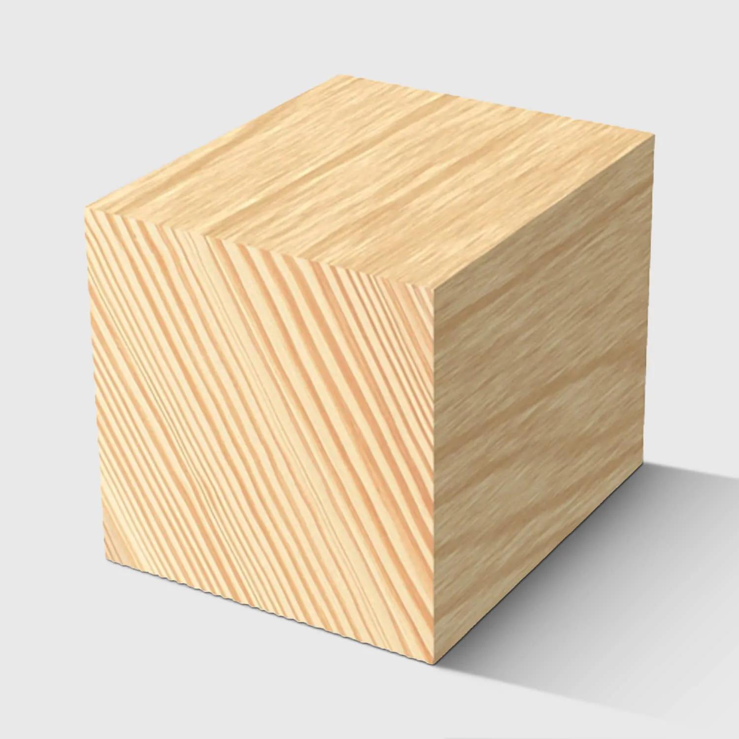 A rectangle timber moulding in General Purpose Pine 42 x 42mm