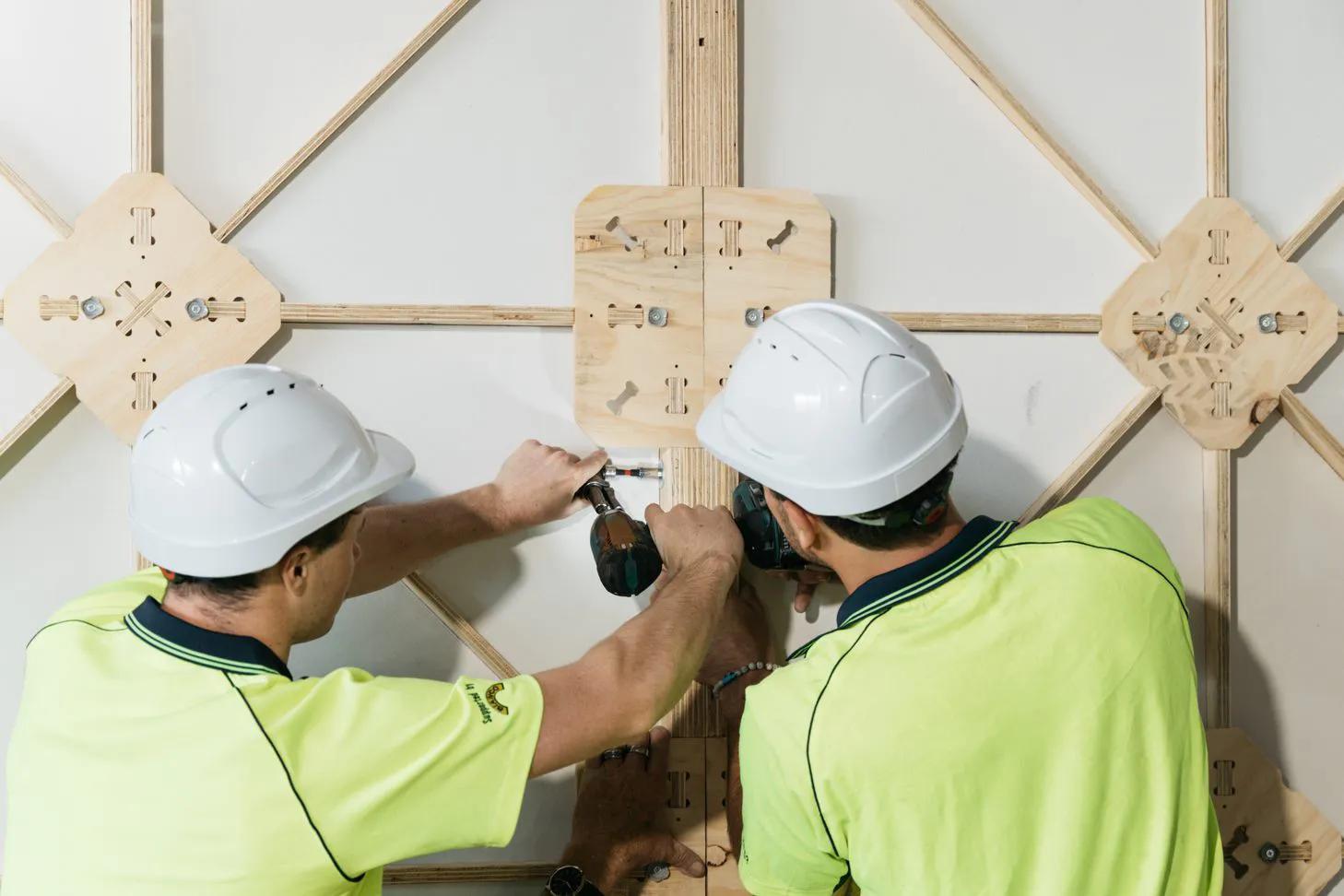 Ecoply plywood at XFrame project