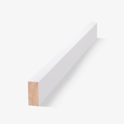 Porta Everyday Materials 2 x 1 white vinyl batten accessory