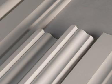 Silver metal pipes or rails