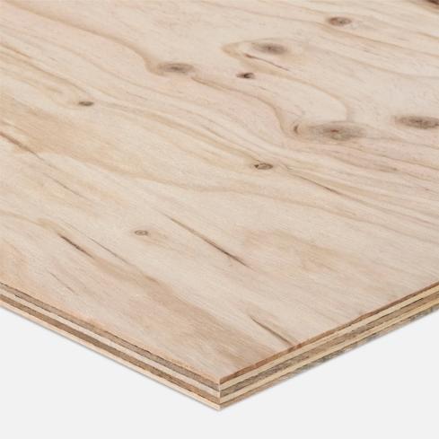 CUSTOMply Non-Structural plywood panel, 15mm thick, 3000 x 1200mm sheet, 5-ply
