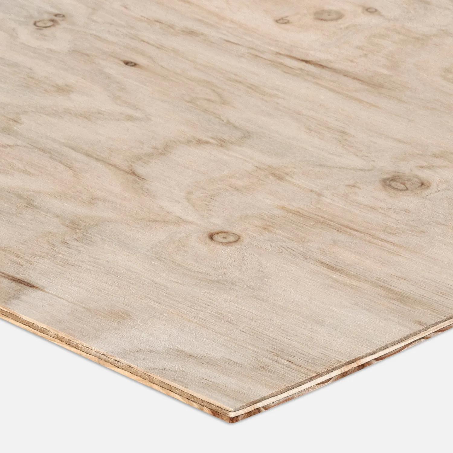 CUSTOMply Non-Structural plywood panel, 7mm thick, 2400 x 1200mm sheet, 3-ply
